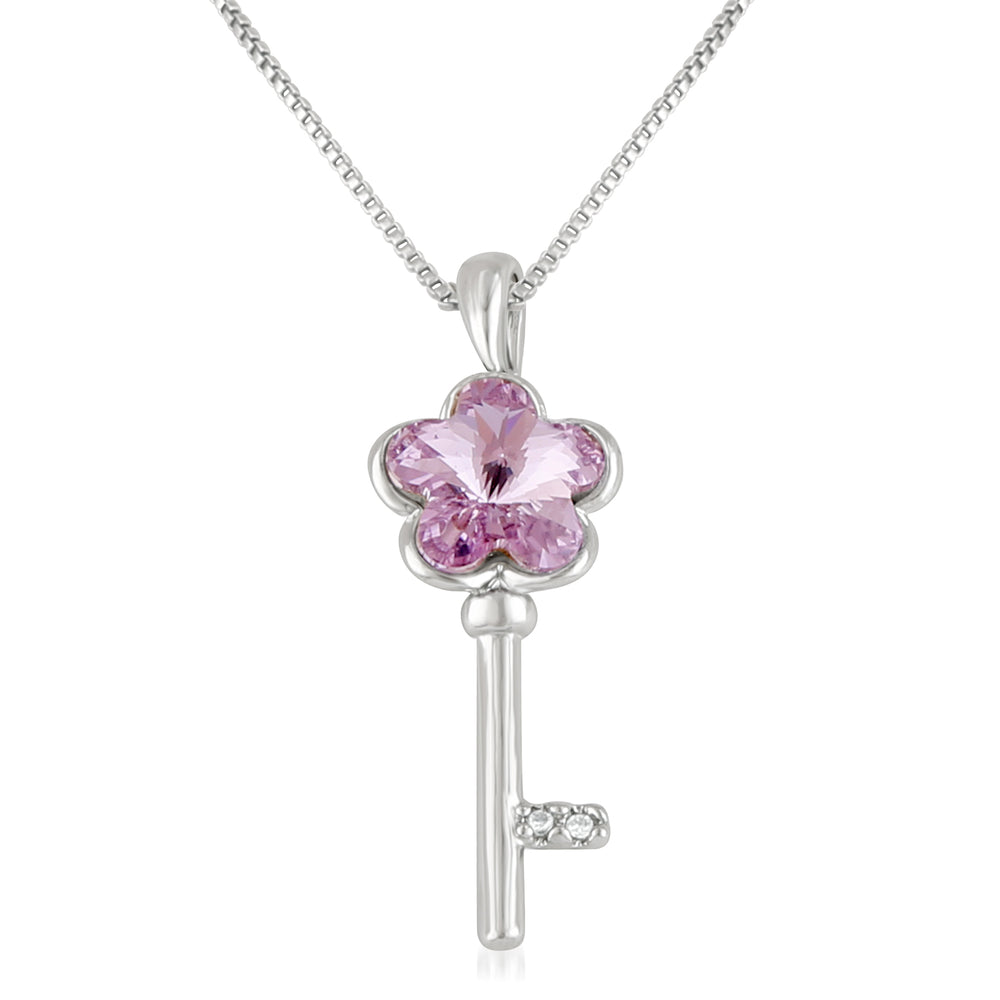 Elegant Cubic Zirconia Solitaire Pendant