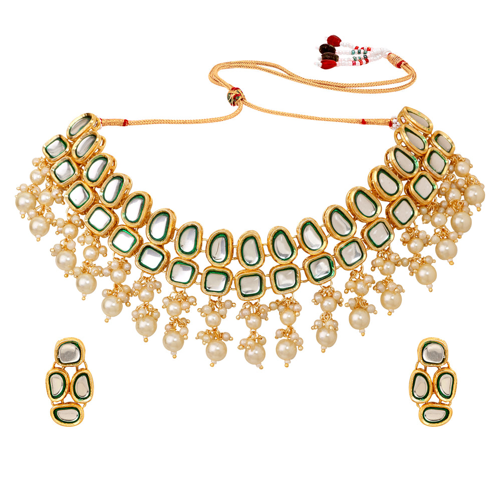Multi Layer Choker Necklace Set