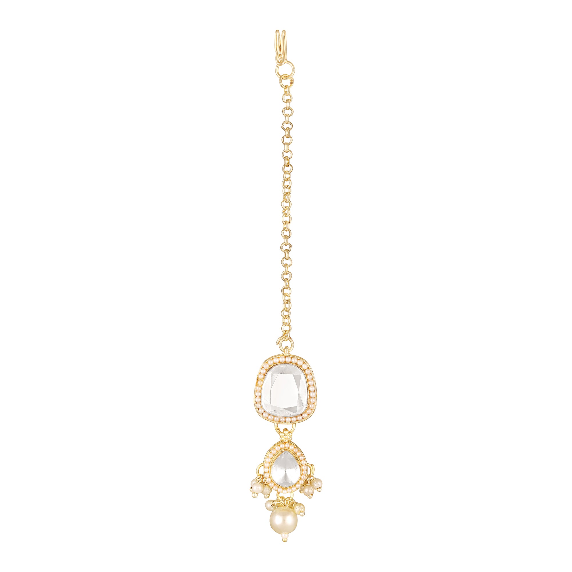 Gold Tone Traditional Choker Jewellery Set