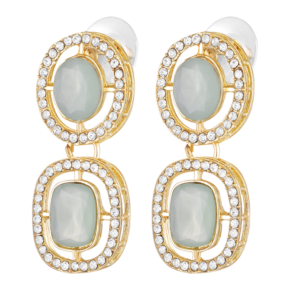 Multi Layerd Kundan Necklace and Earrings Set