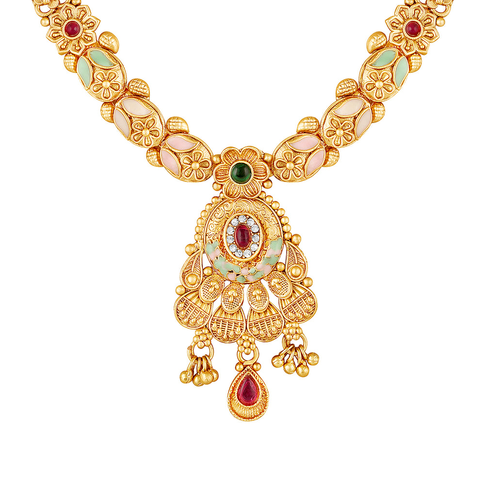 Meenakari Enamel and KundanTraditional Indian Wedding Jewellery