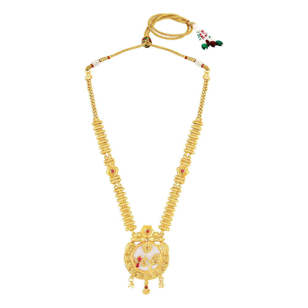 Traditional Temple Kundan Jewellery Set