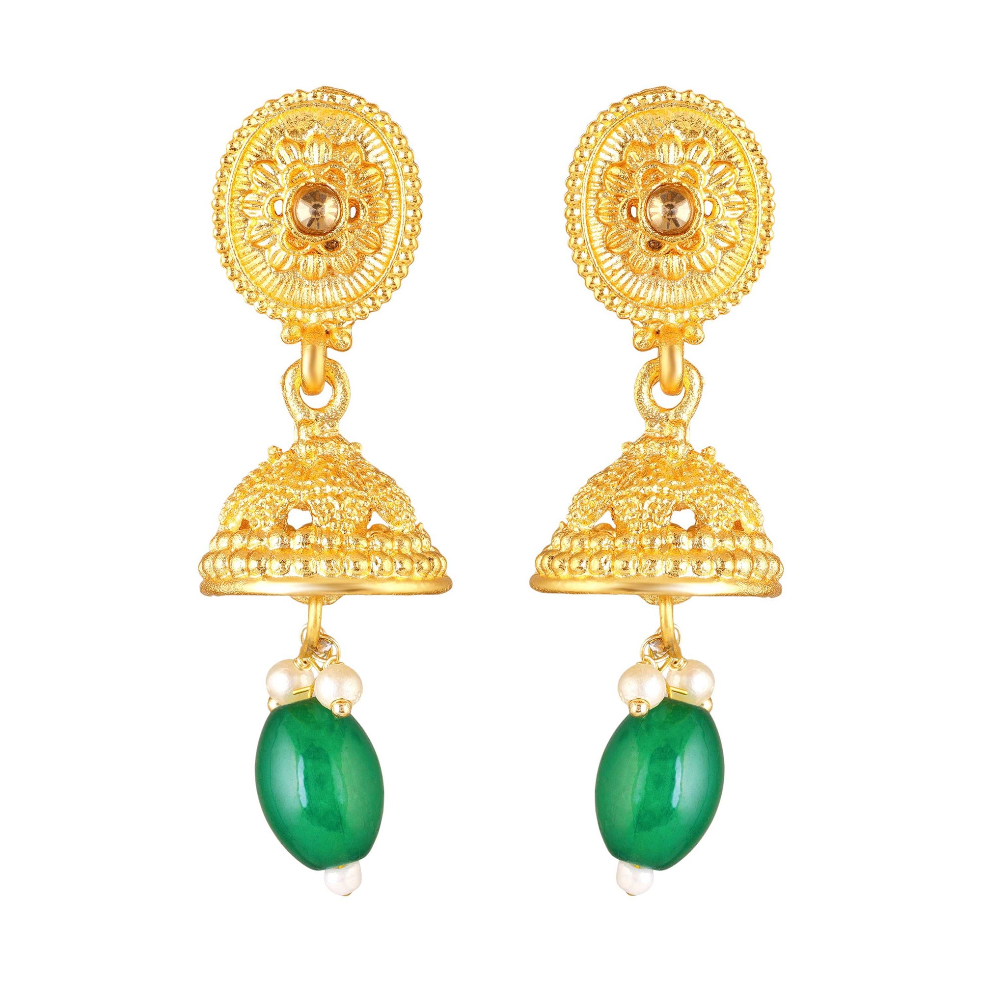 Temple Jewellery Long Haram Necklace Set