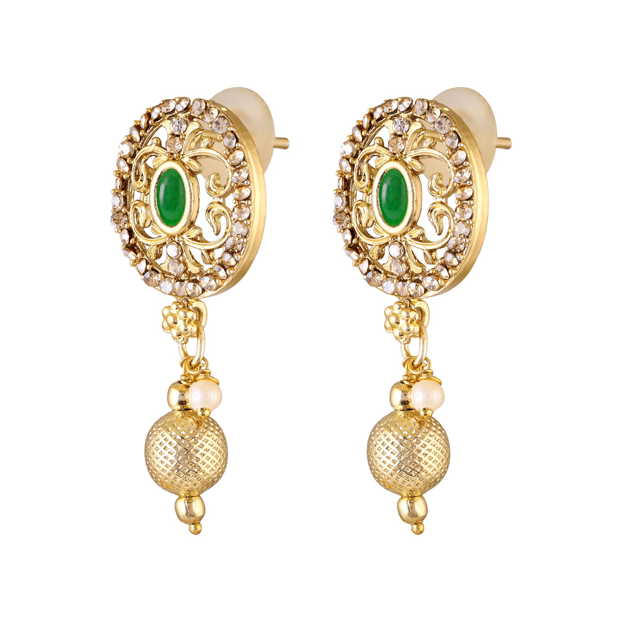 Traditional Kundan Multilayer Choker Necklace Set