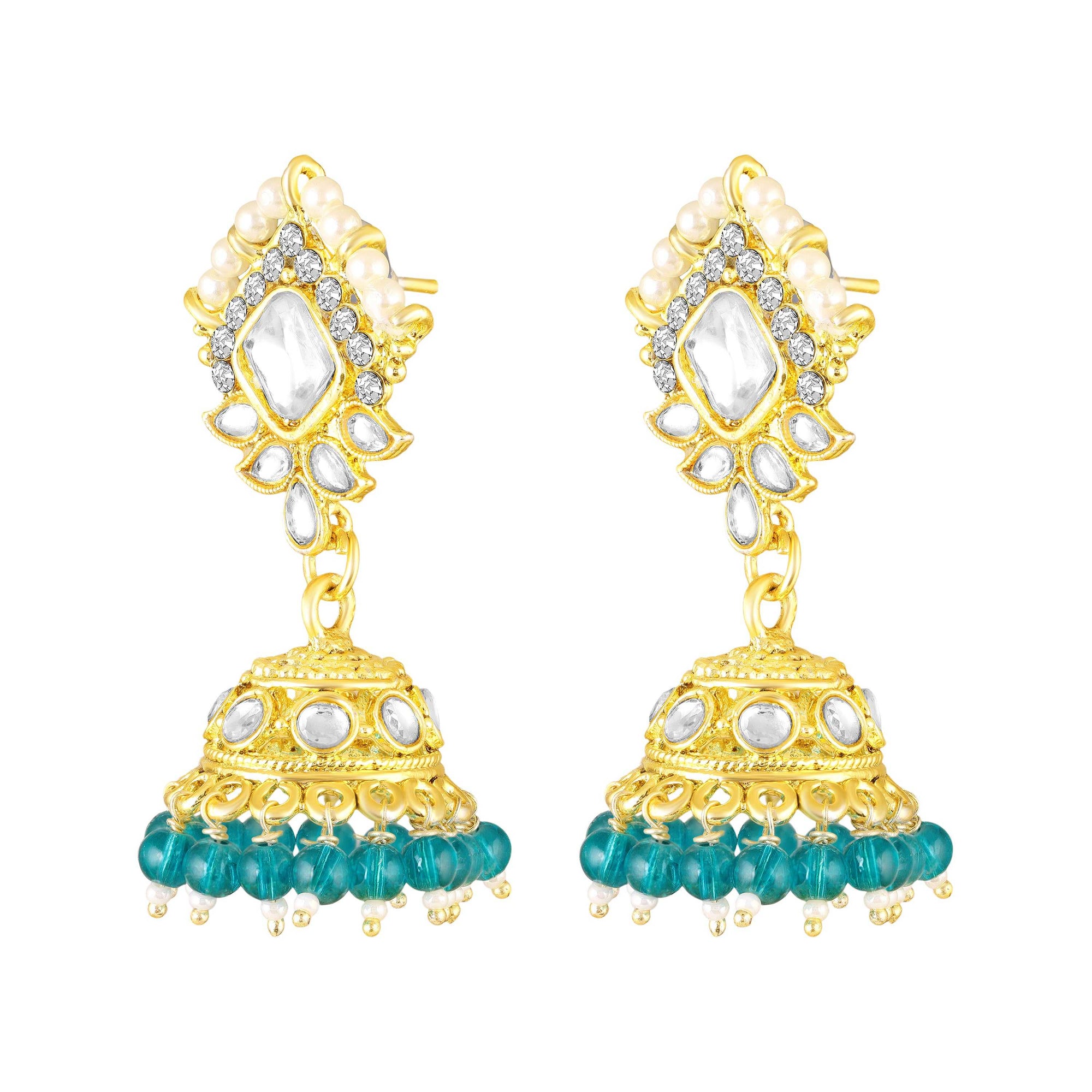 Traditional Kundan Choker Necklace Jewellery Set