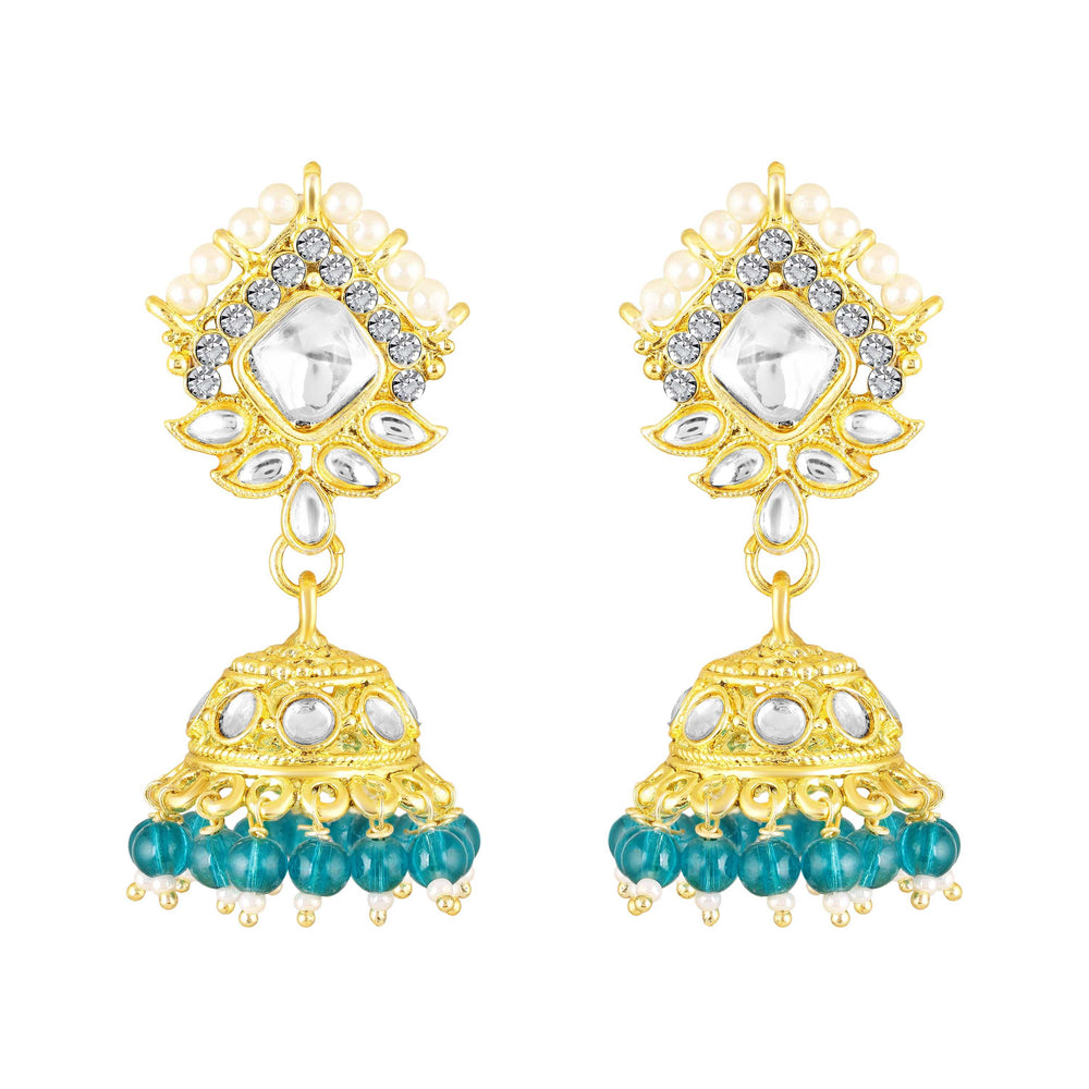 Traditional Kundan Choker Necklace Jewellery Set
