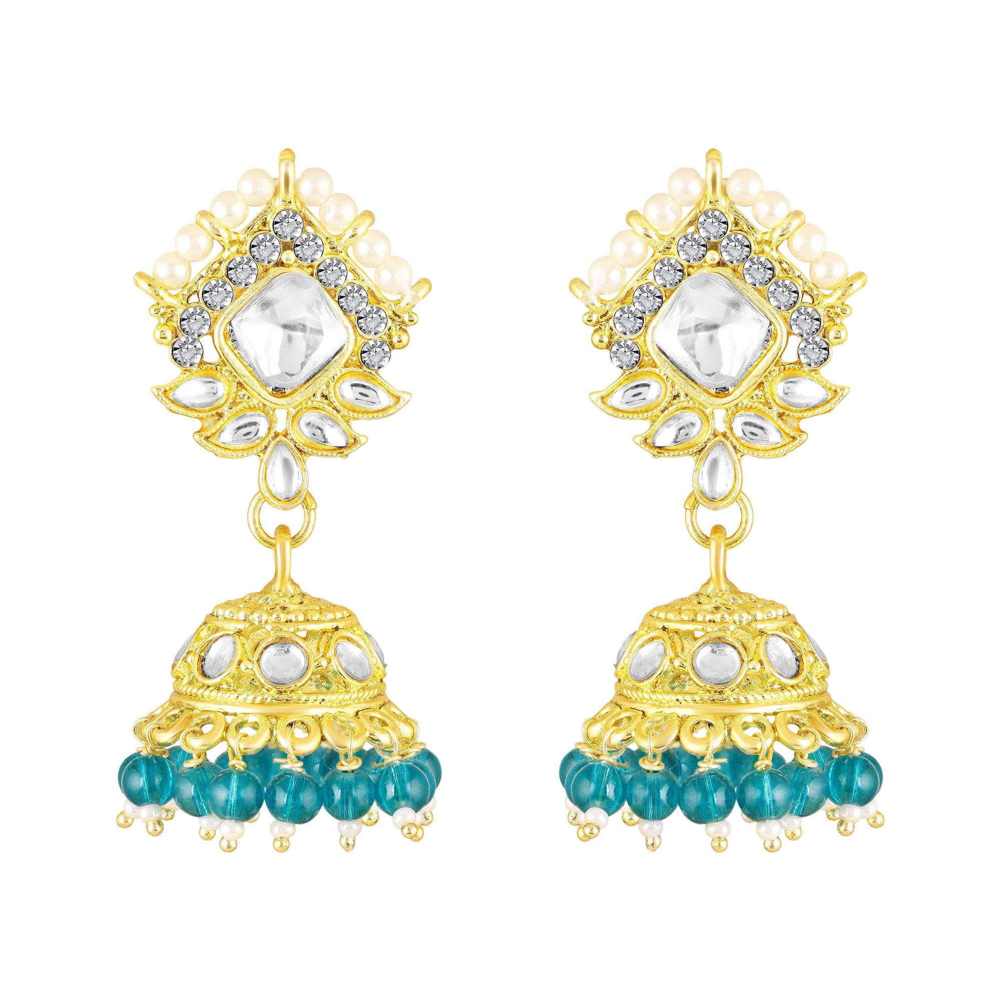Traditional Kundan Choker Necklace Jewellery Set