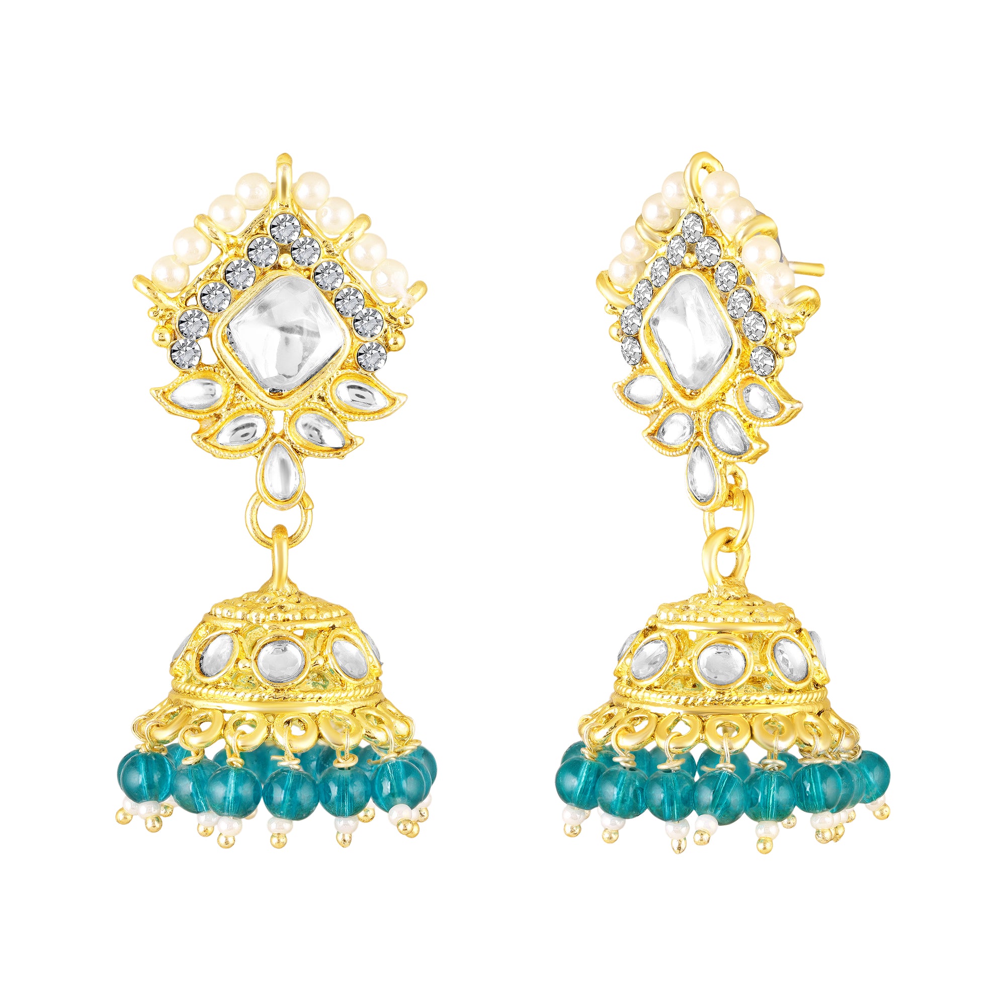 Traditional Kundan Choker Necklace Jewellery Set