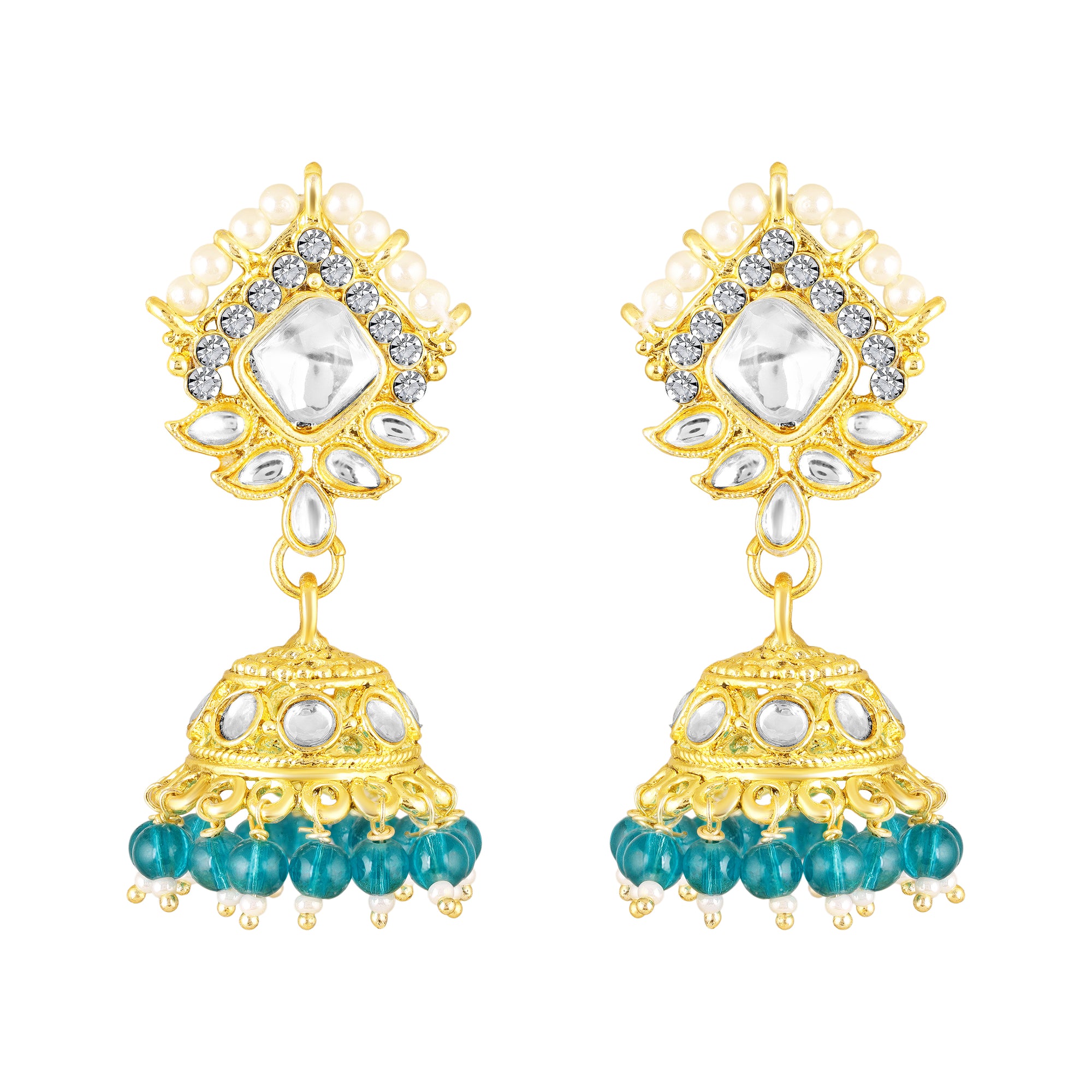 Traditional Kundan Choker Necklace Jewellery Set