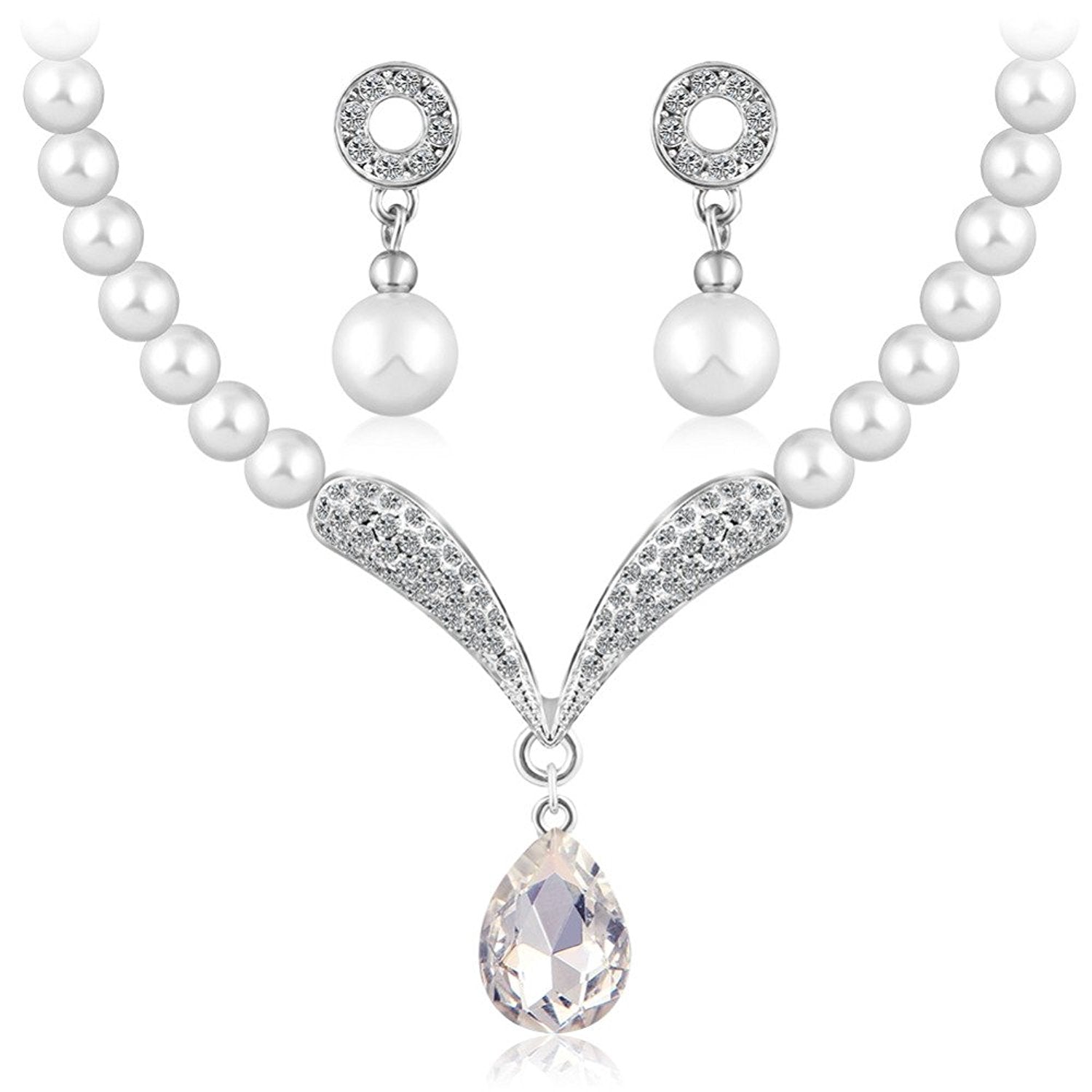 Mesmerising Pearl Necklace set