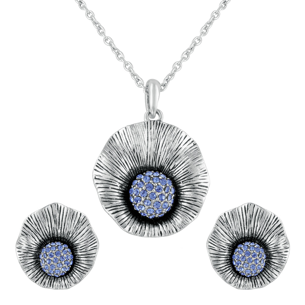 Oxidised finish designer Earrings
