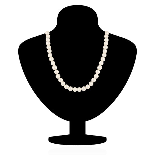 Mesmerising White Beads Necklace