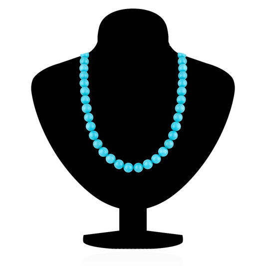 Graceful Blue Beads Necklace