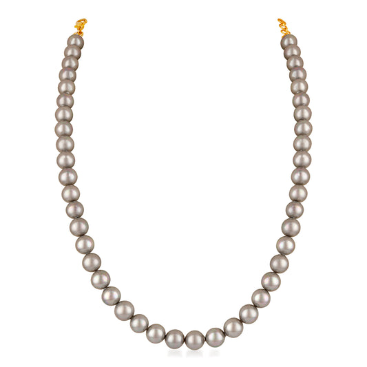 Designer Grey Beads Necklace
