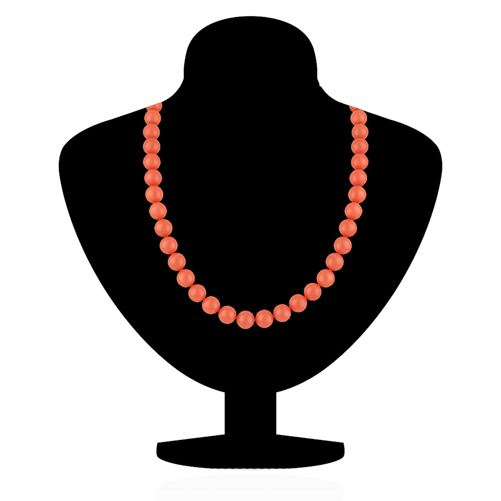 Enchanting Orange Beads Necklace