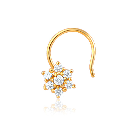 Daisy Bloom Floral Nose Ring