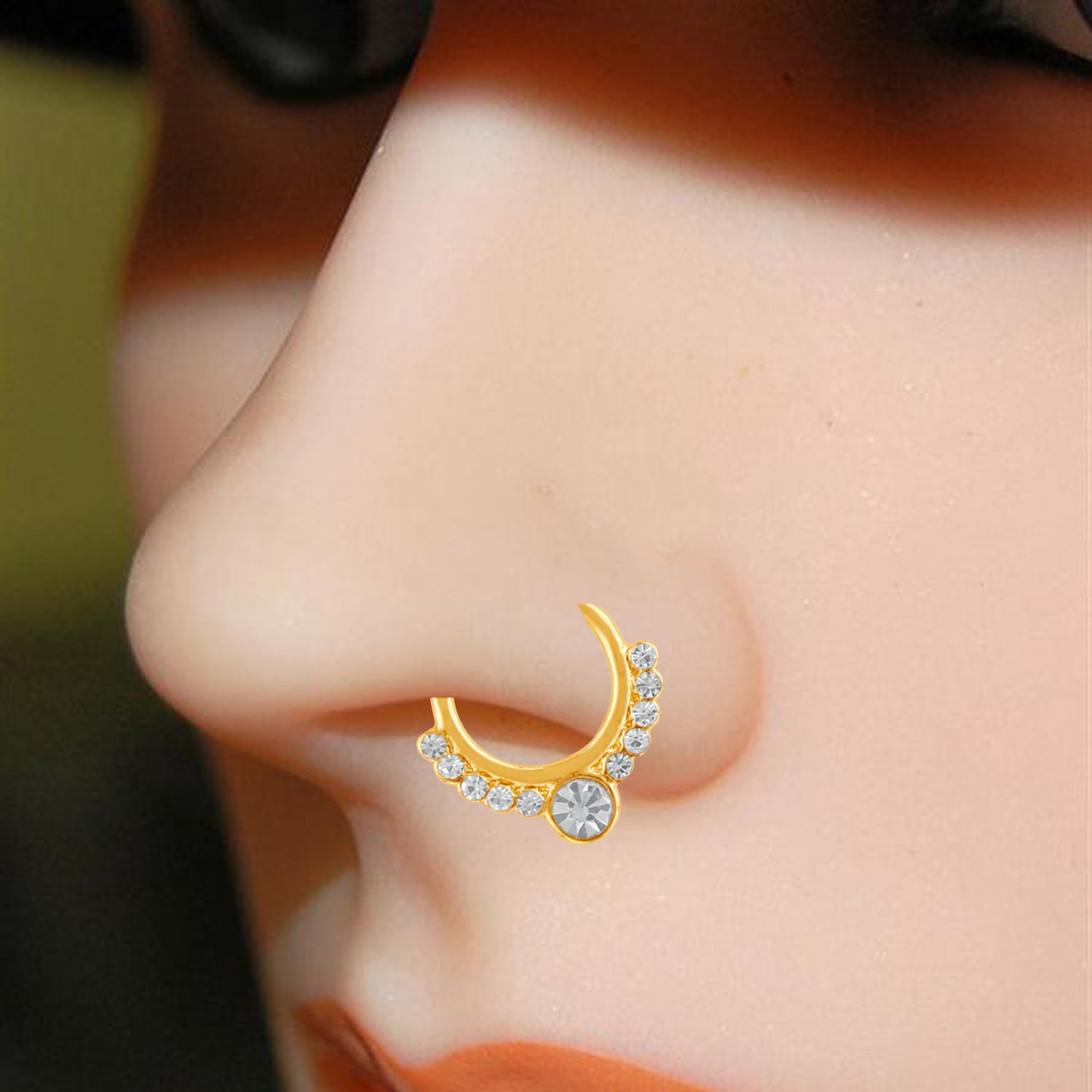 Glorious Crystal Nose Ring