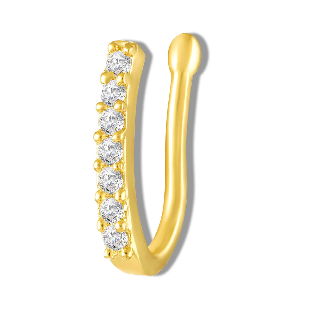 Non-Piercing Floral Adjustable Nose Ring