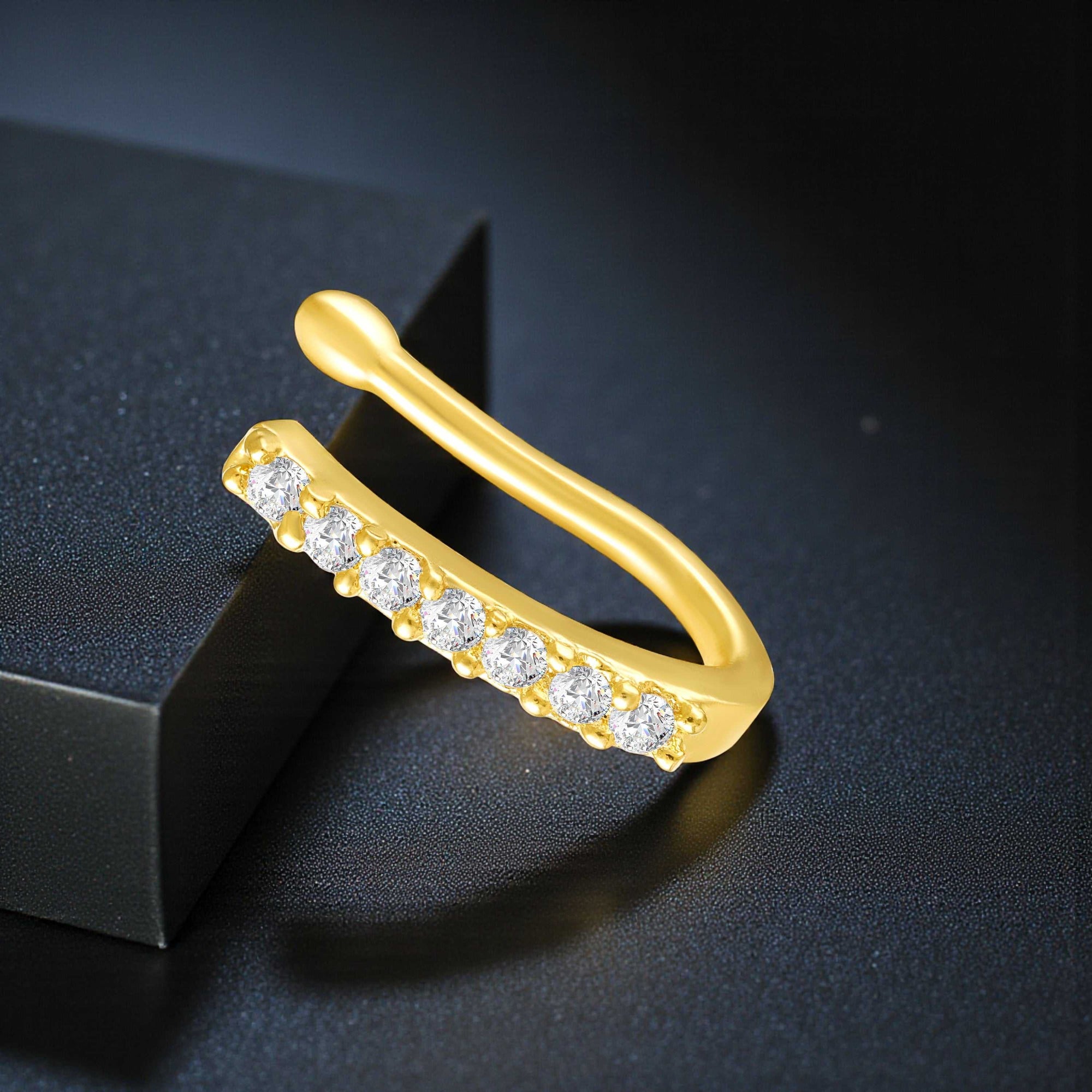 Non-Piercing Floral Adjustable Nose Ring