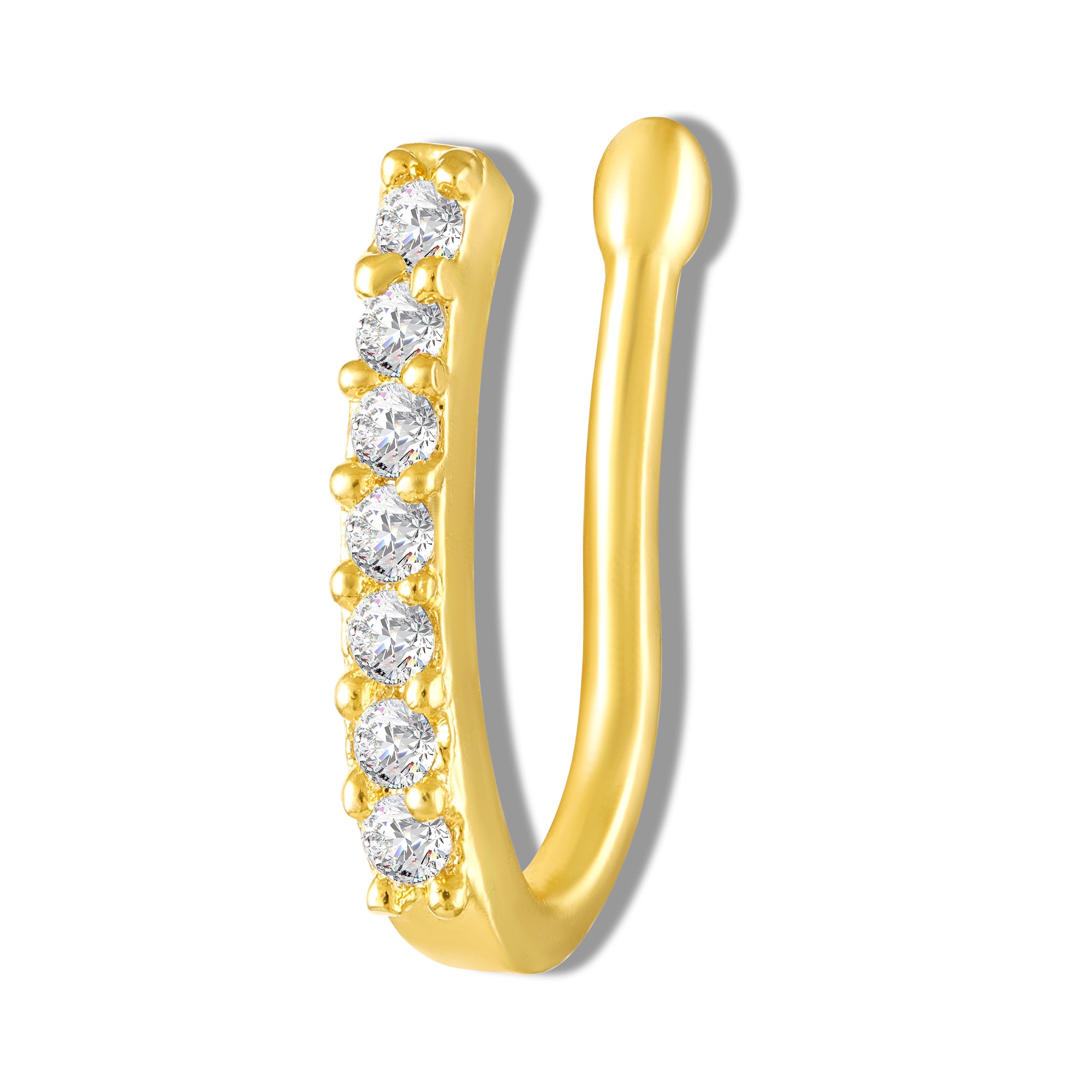 Non-Piercing Floral Adjustable Nose Ring