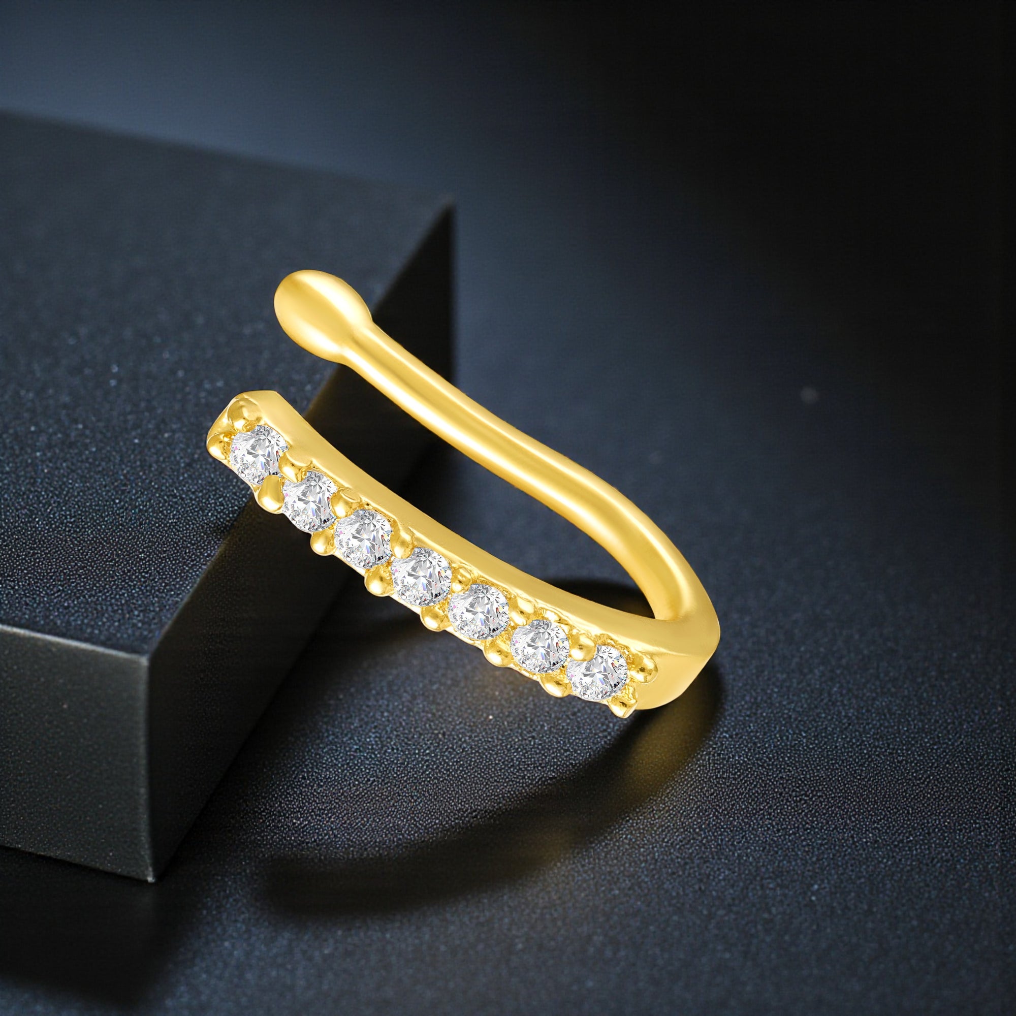 Non-Piercing Floral Adjustable Nose Ring