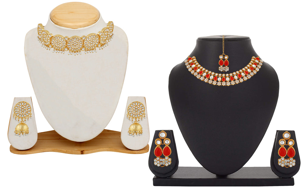 Combo of Traditional Jewelry Set