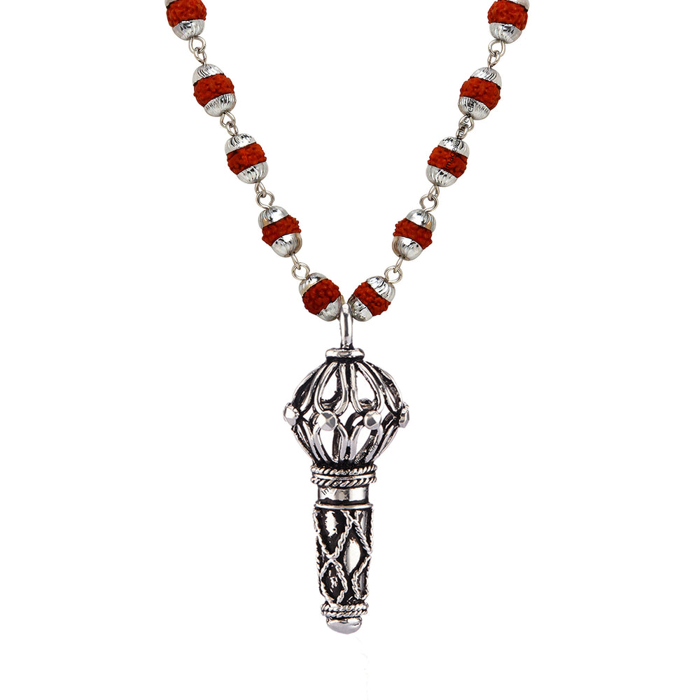 Beautifully Crafted Hanuman 'Gada' Pendant
