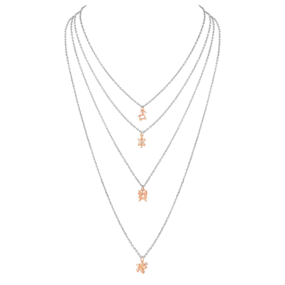 Stylish Multilayered Necklace