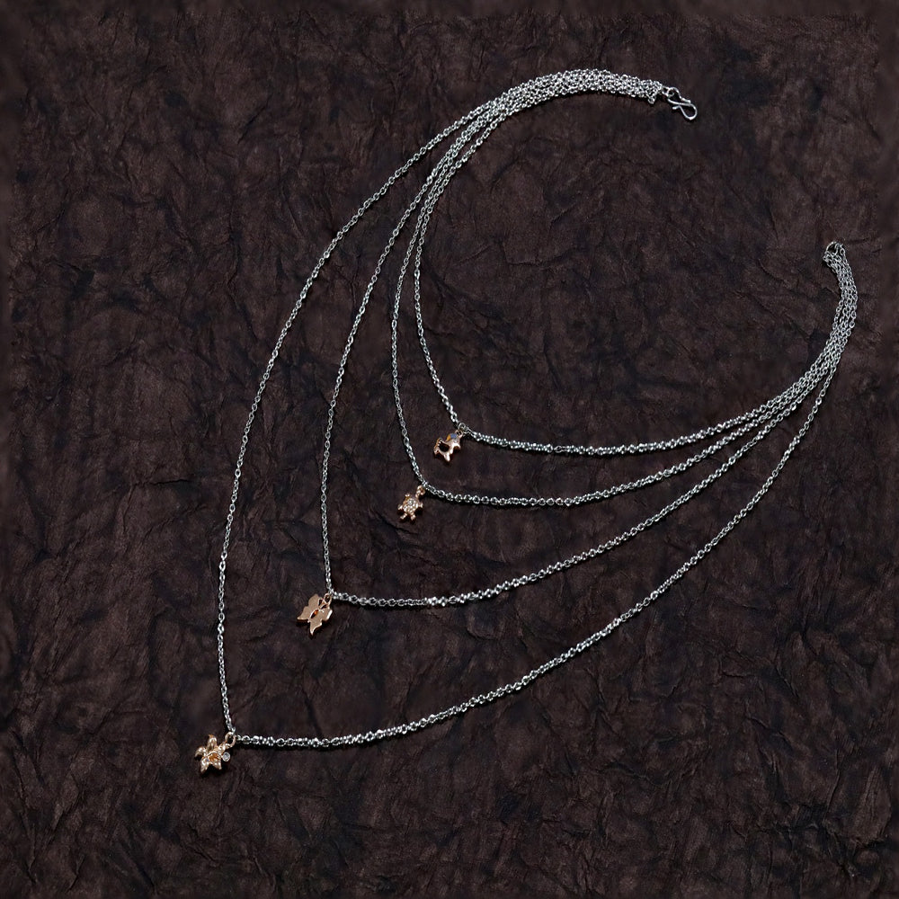Stylish Multilayered Necklace