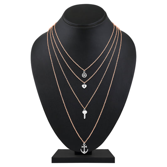 Stylish Multilayered Necklace
