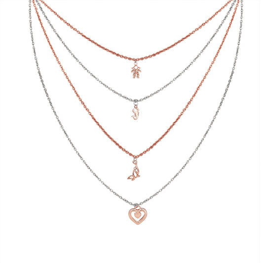 Stylish Multilayered Necklace