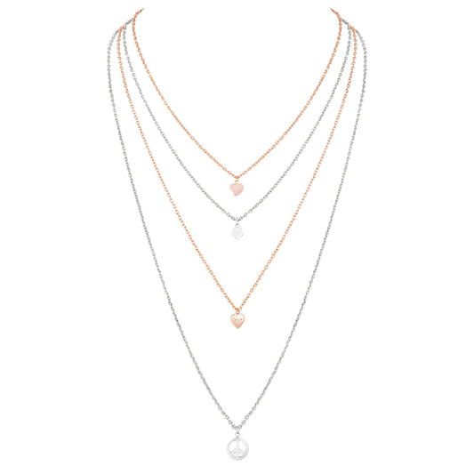 Stylish Multilayered Necklace