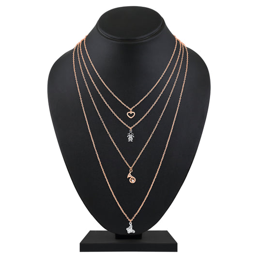 Stylish Multilayered Necklace