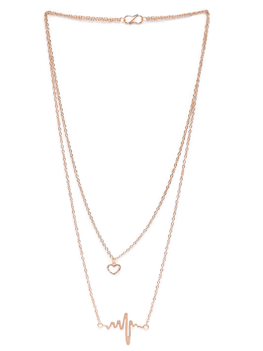 Stylish Fashionable Multilayer Chain Charm Pendants Necklace