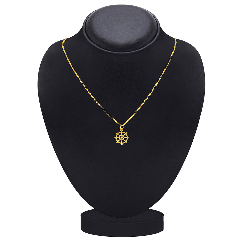 Trishul Shaped Pendant with Chain