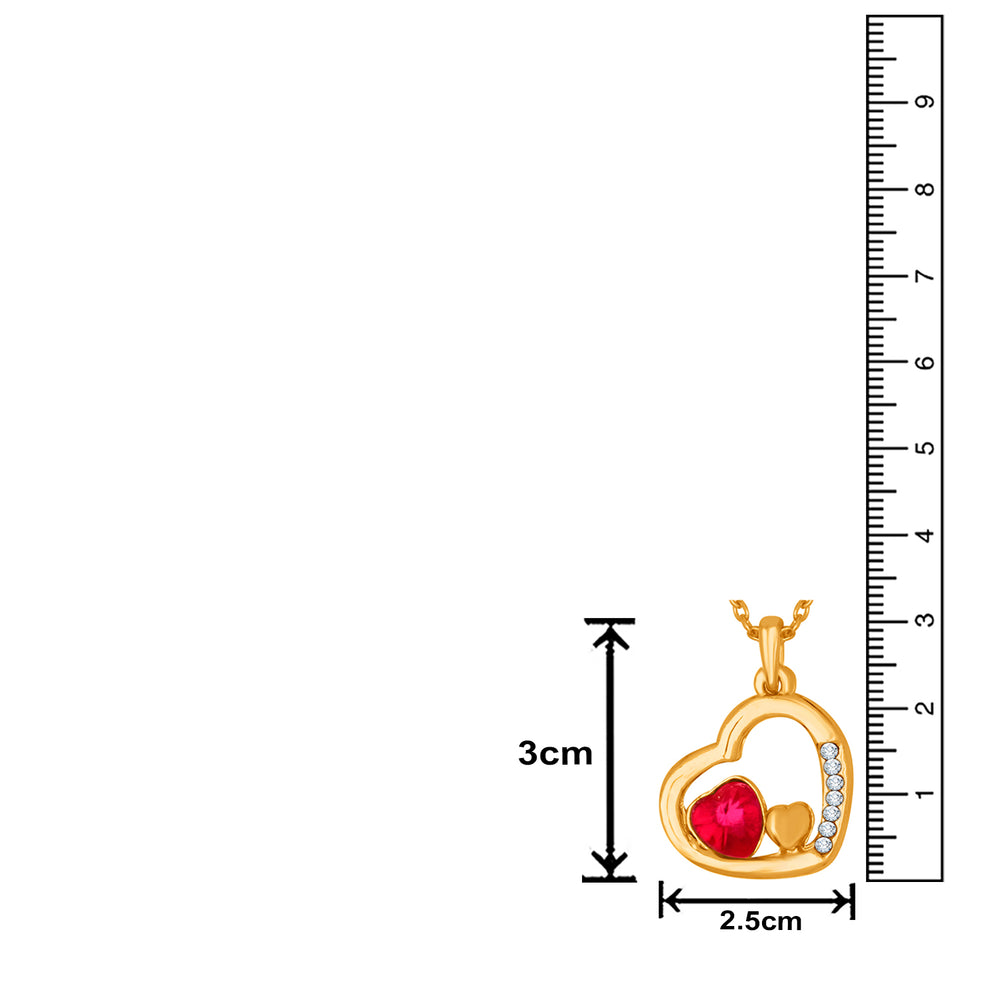 Dual Heart Pendant