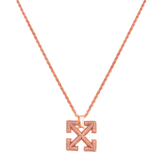 Arrow Shaped Pendant Necklace