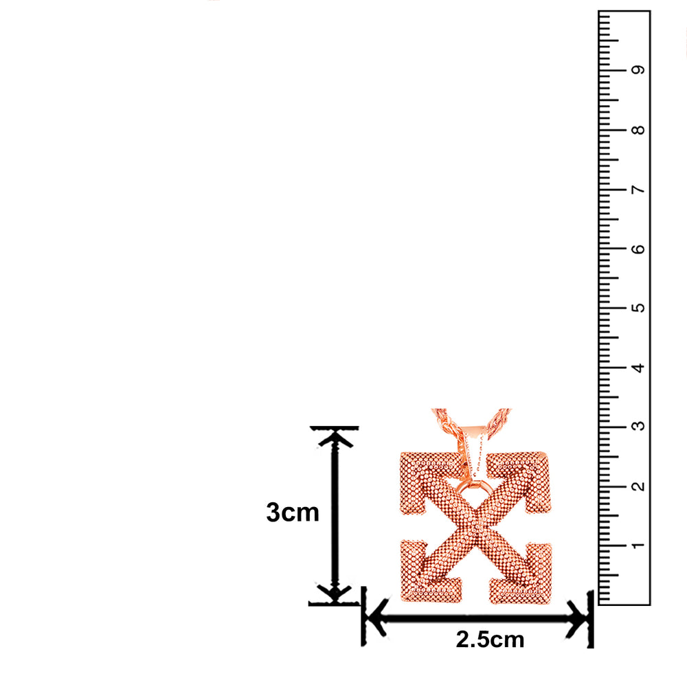 Arrow Shaped Pendant Necklace