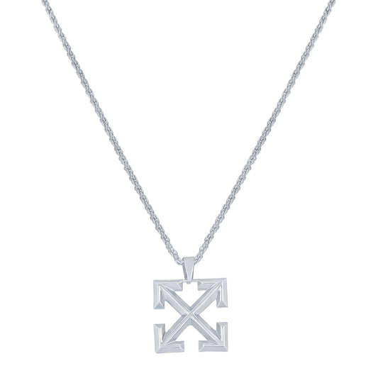 Arrow Shaped Pendant Necklace
