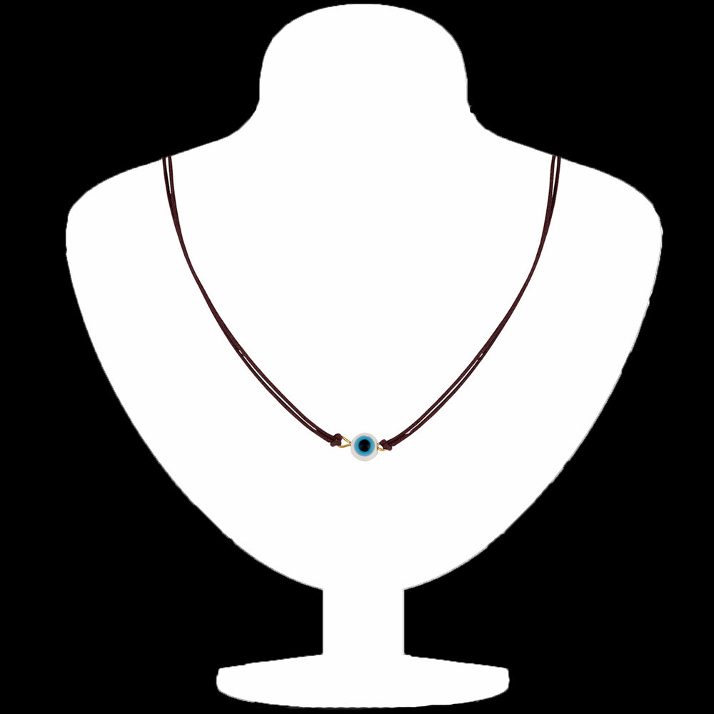 Evil Eye Adjustable Necklace