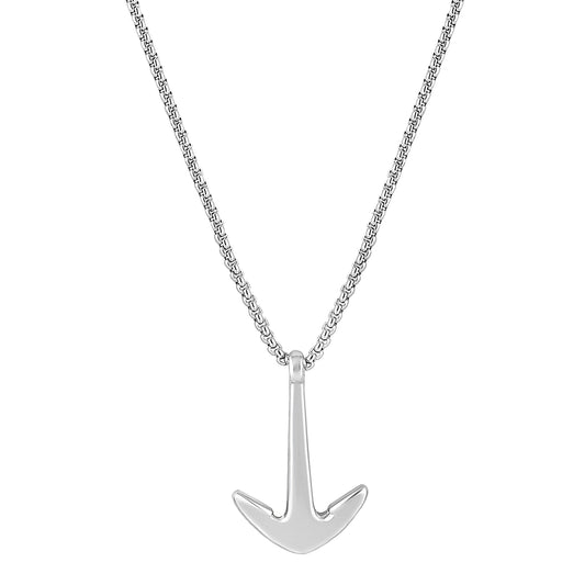 Ship Anchor Pendant Unisex Pendant with Box Chain