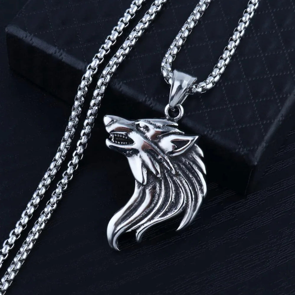 Wolf Shaped Pendant