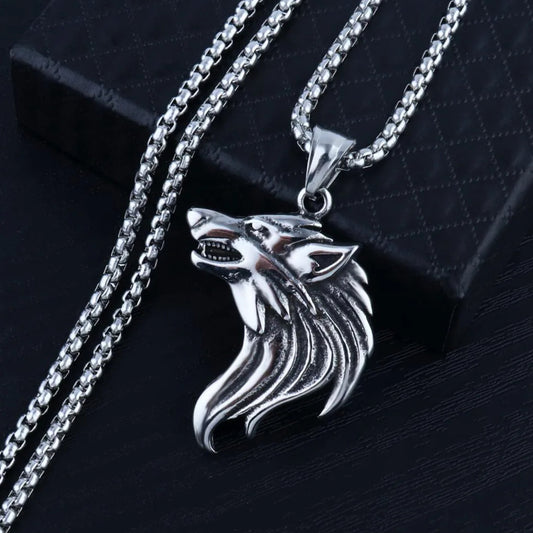 Wolf Shaped Pendant