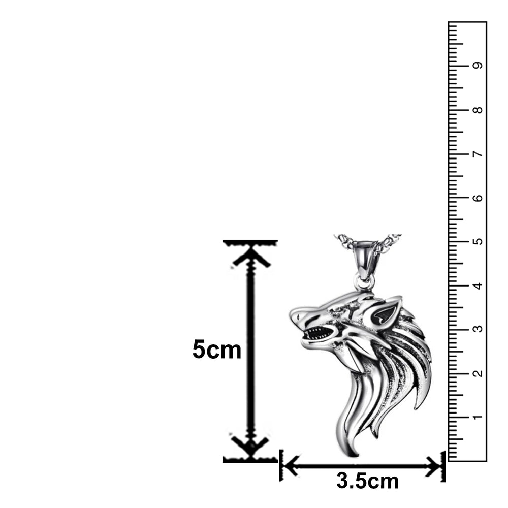 Wolf Shaped Pendant