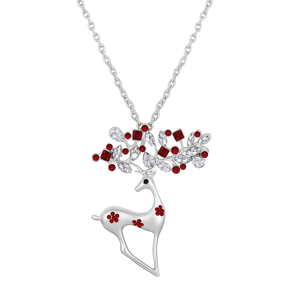 Cute Deer-Shaped Pendant with Long Chian