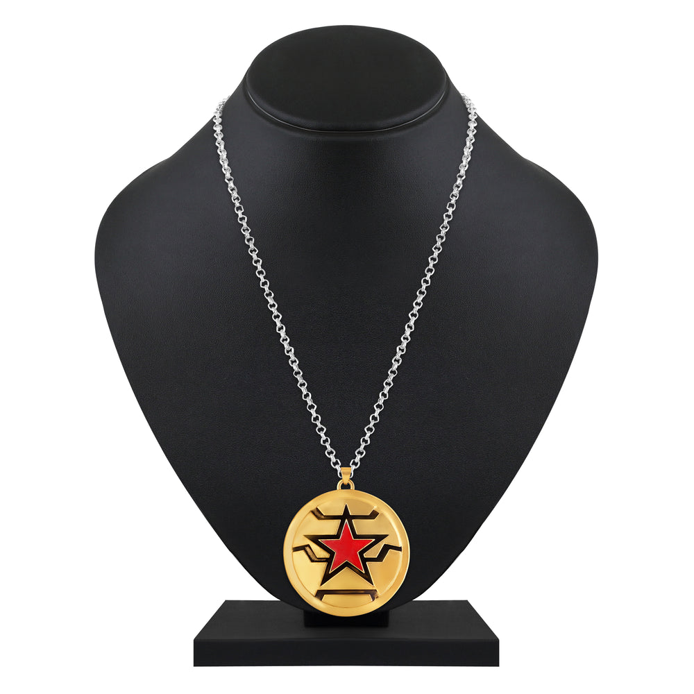Hollywood Movie Inspired Shield Pendant Locket Necklace