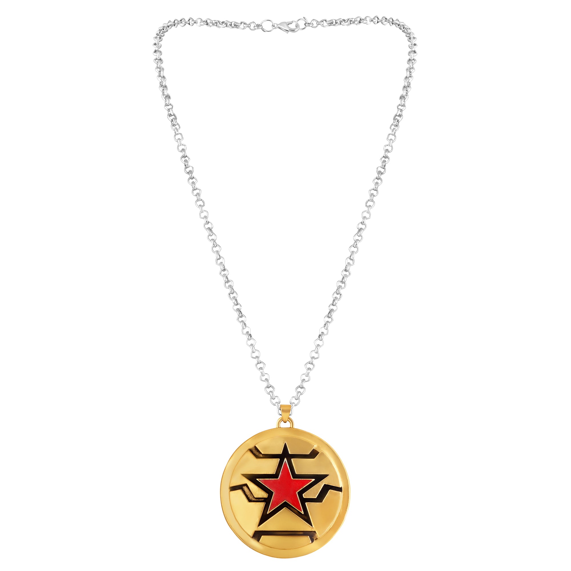 Hollywood Movie Inspired Shield Pendant Locket Necklace