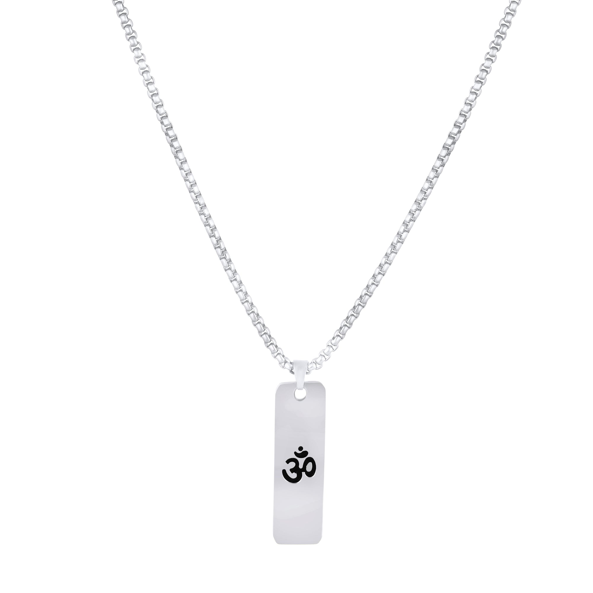 Om Locket Pendant Necklace