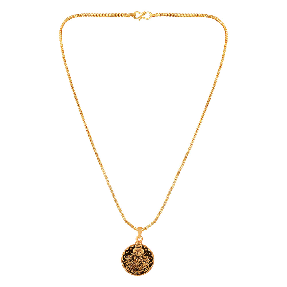 Bajrangbali Hanuman Pendant with Chain