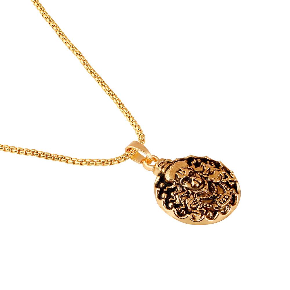 Bajrangbali Hanuman Pendant with Chain